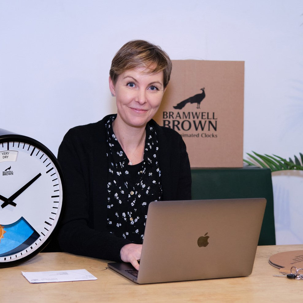 Clock Demonstration with a Team Member