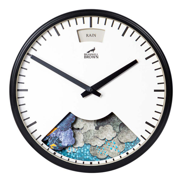Weather Forecasting Wall Clock Bramwell Brown Bramwell Brown Art Clocks