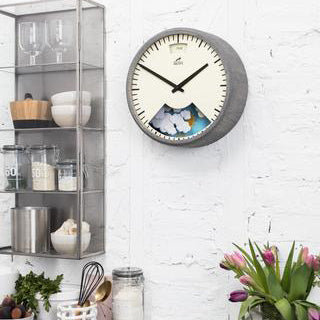 Bramwell Brown Weather Clock