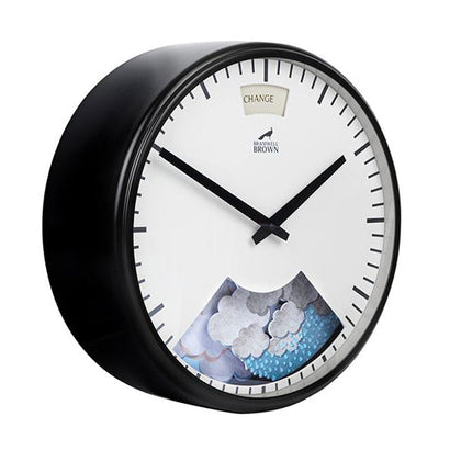 Bramwell Brown Weather Clock