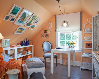 How to Decorate a Room With Slanted Walls