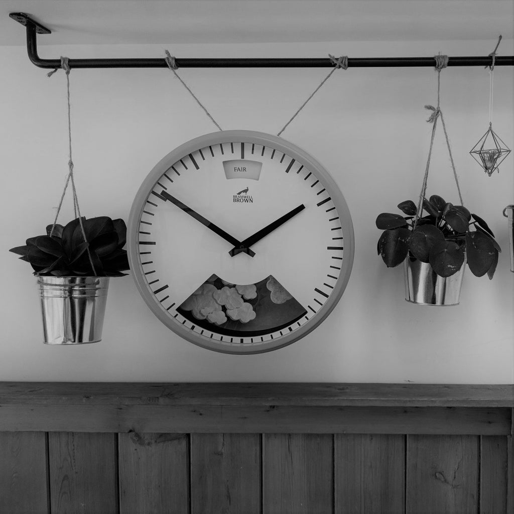 how to hang a wall clock without nails