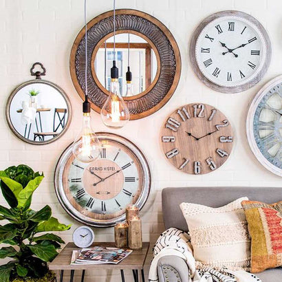 10 Wall Clock Ideas for Living Room