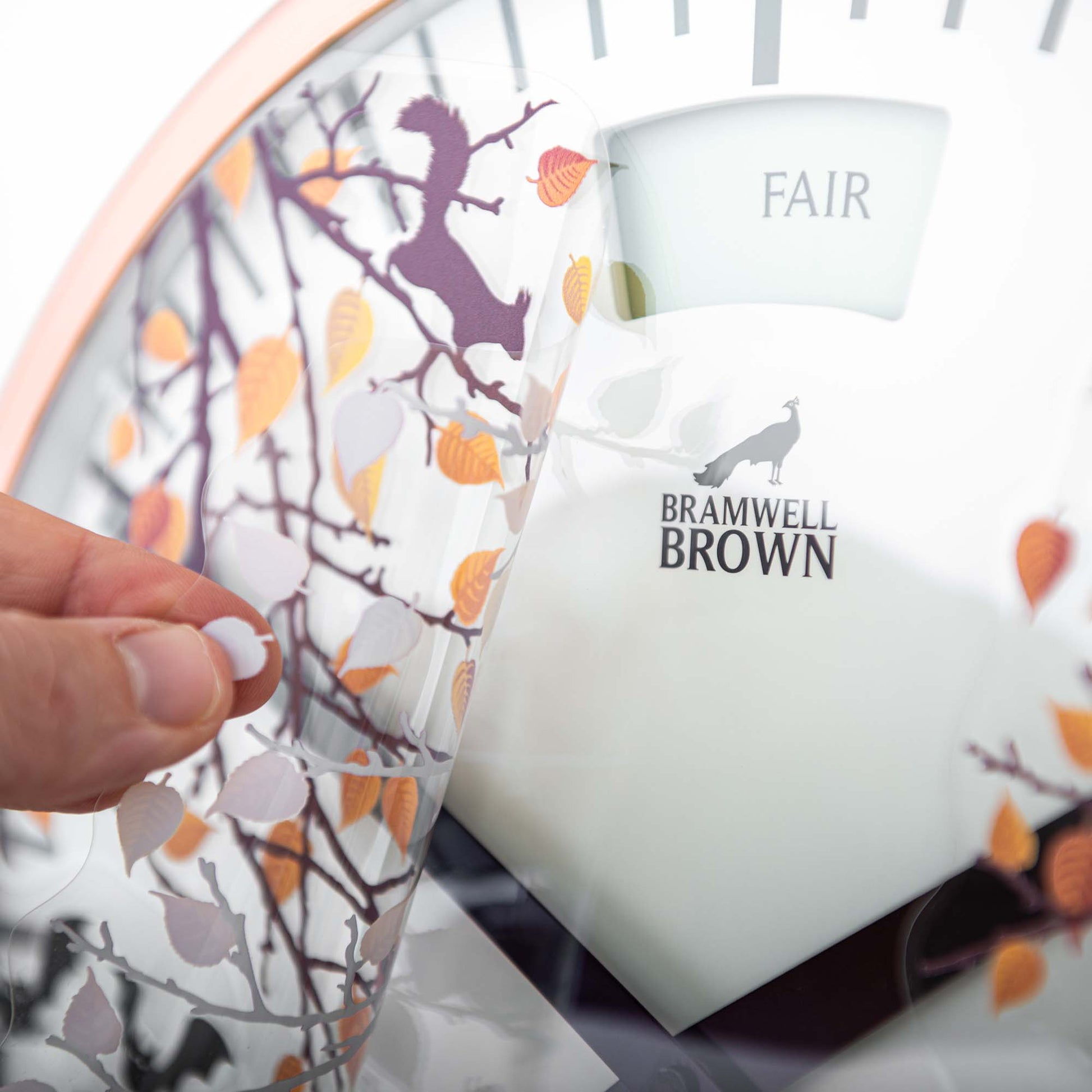 Four Seasonal Clock Faces - Set of 4 for the price of 3 - Bramwell Brown Art Clocks