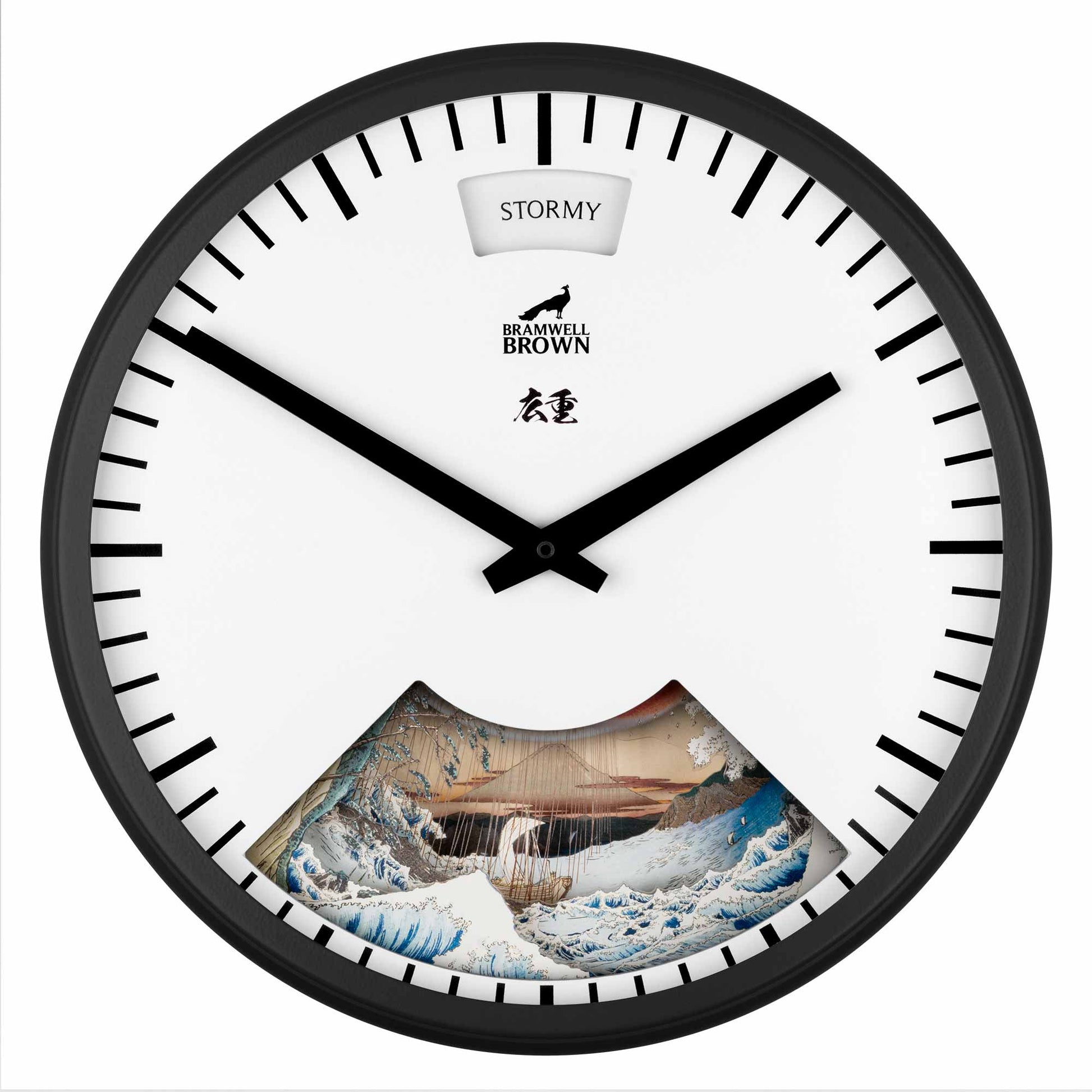 Hiroshige Weather Art Clock
