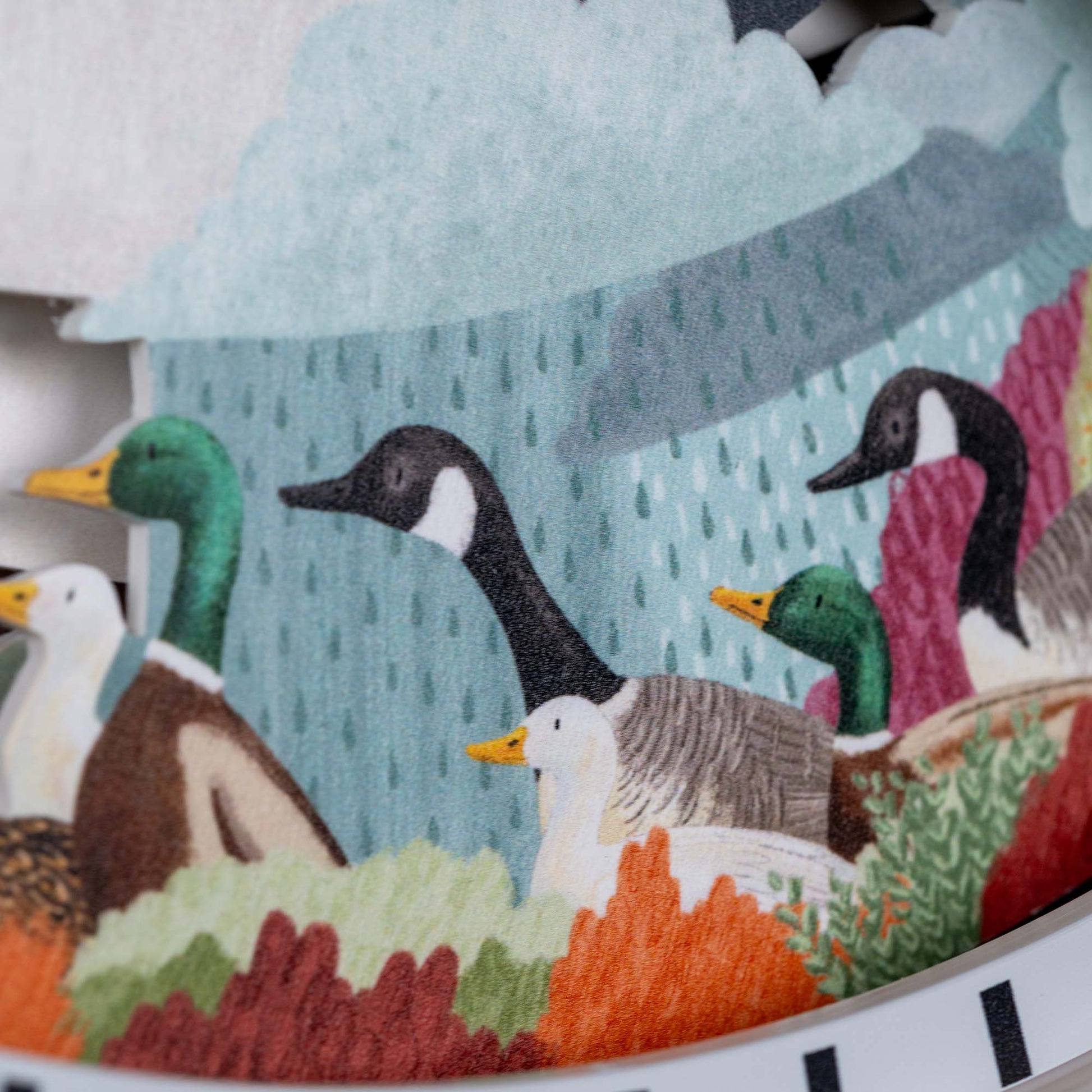 Forecast in Flight Weather Clock by Becca Hall