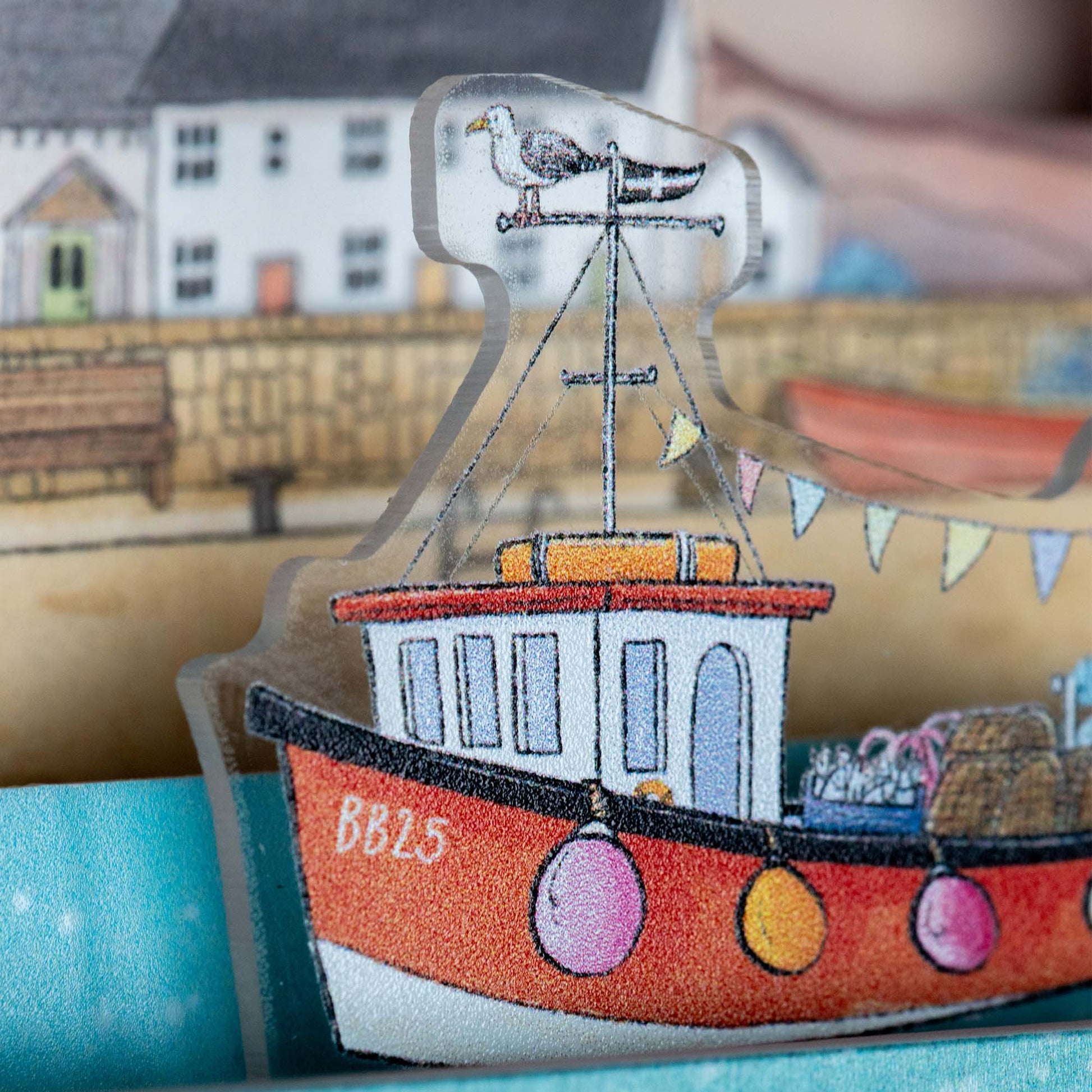 Harbour Days Tide Clock by Becca Hall