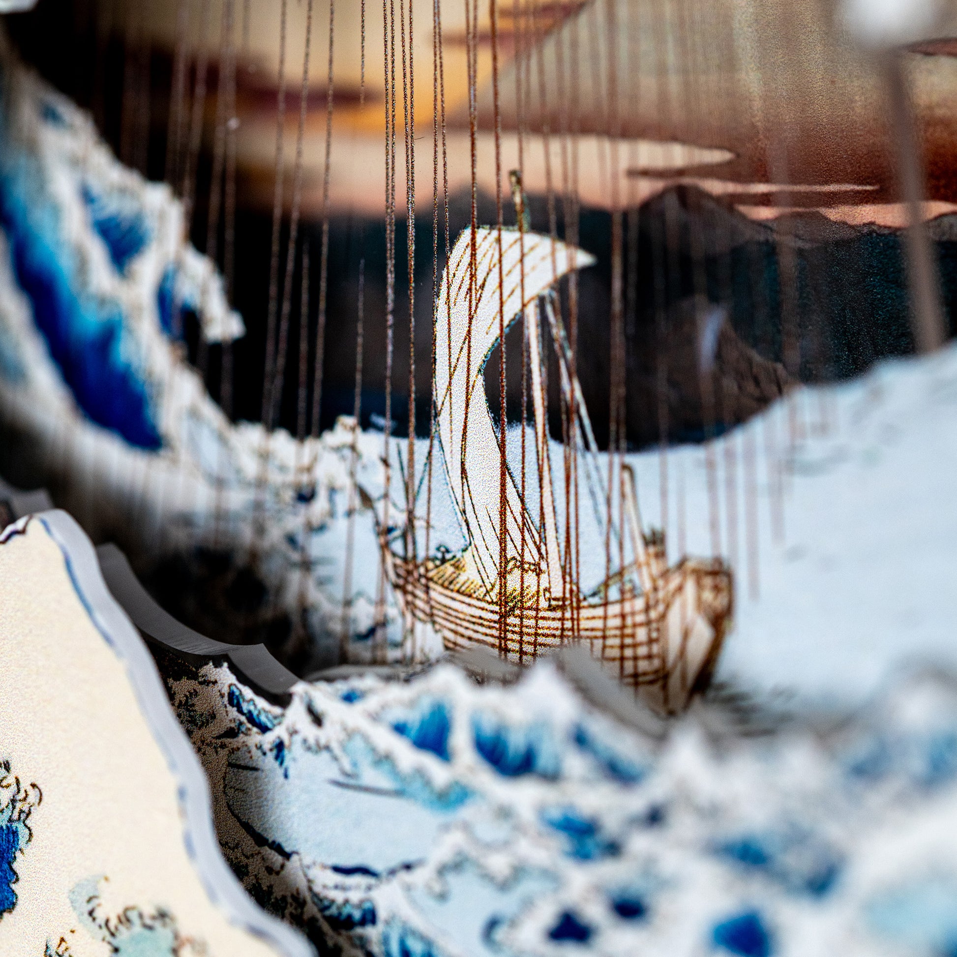Hiroshige Weather Art Clock