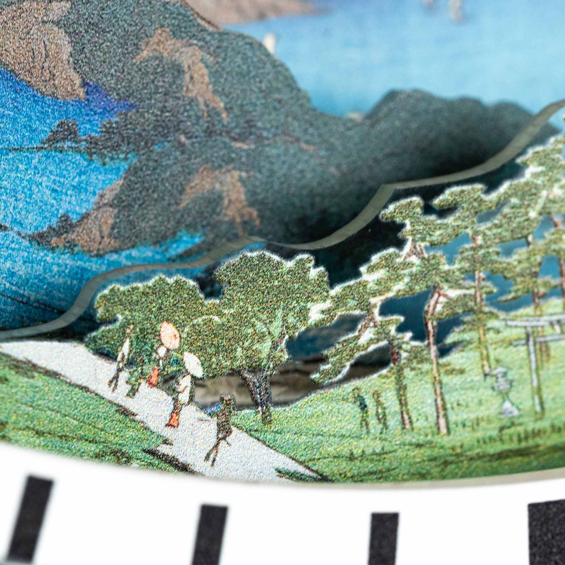 Hiroshige Weather Art Clock