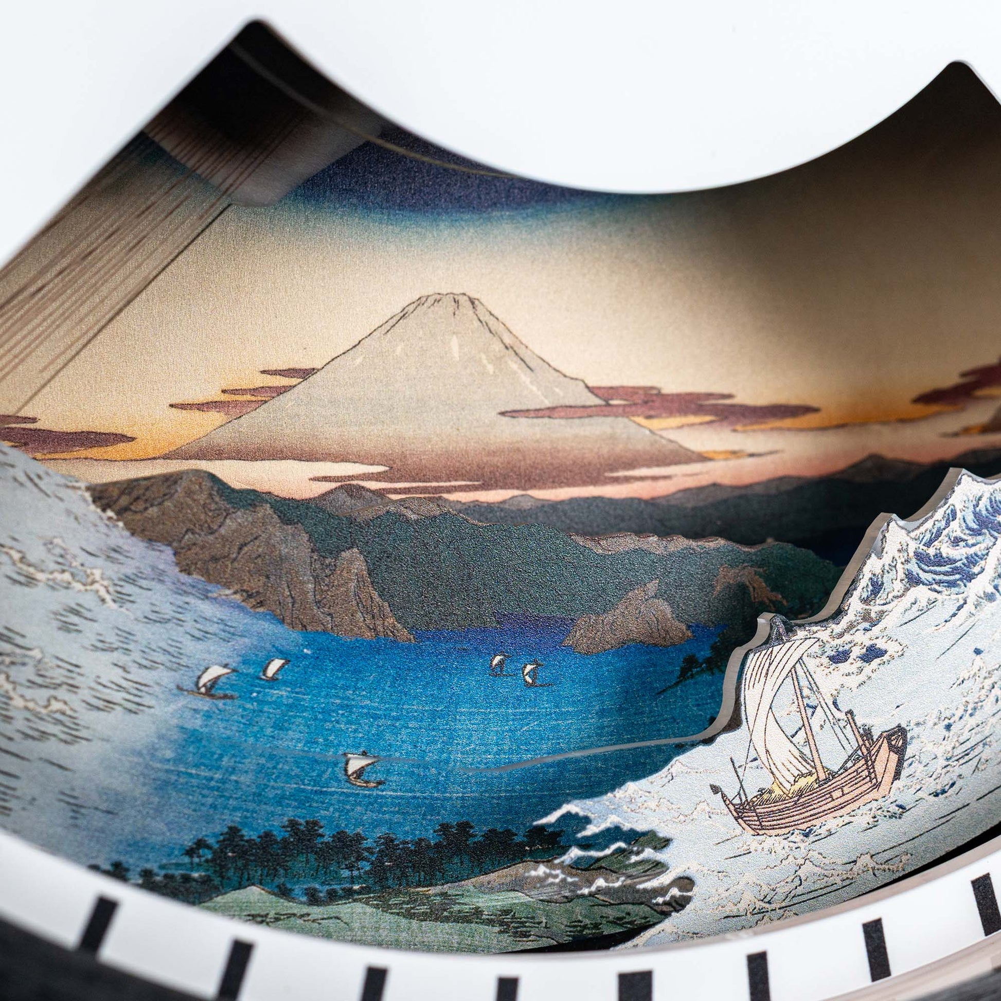 Hiroshige Weather Art Clock