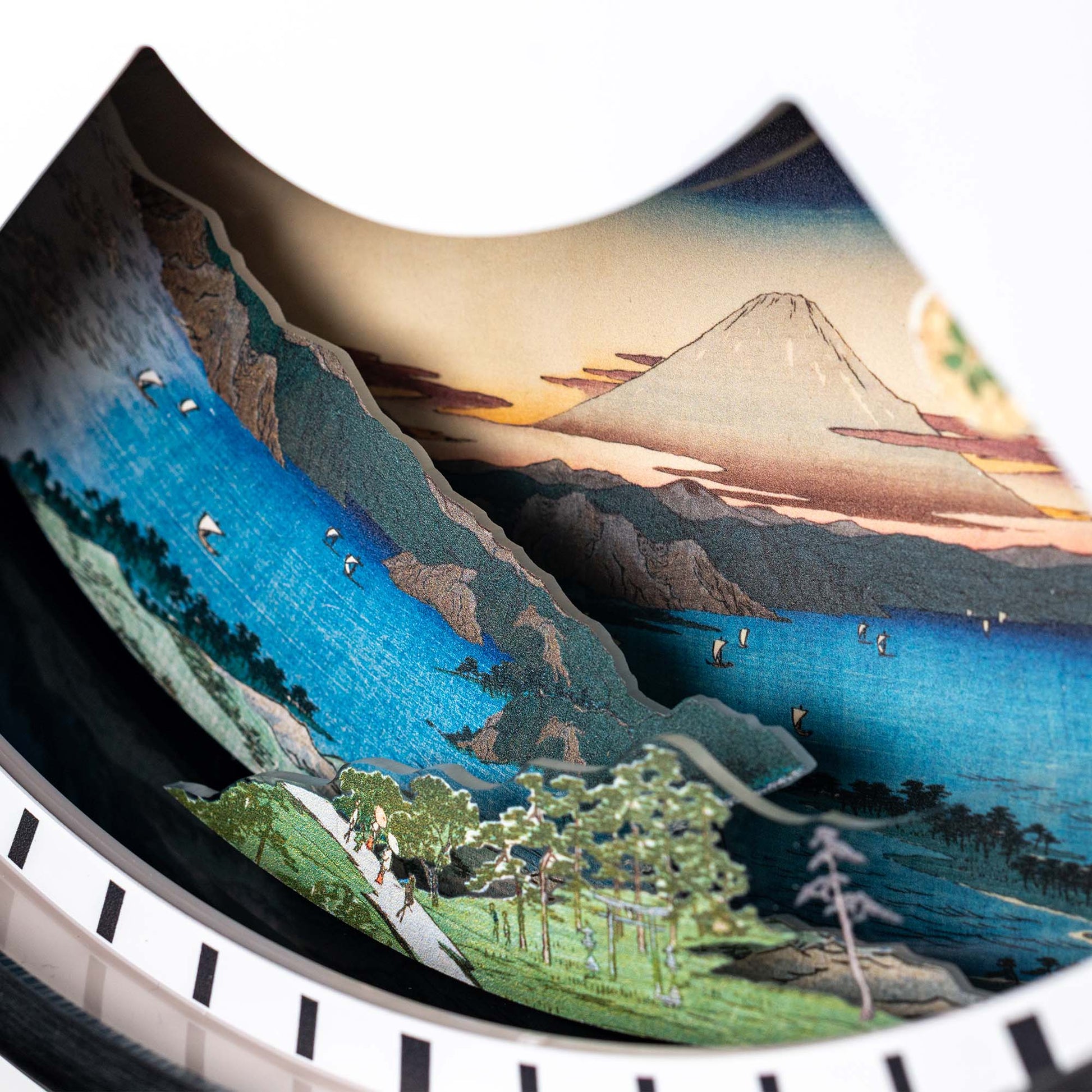Hiroshige Weather Art Clock