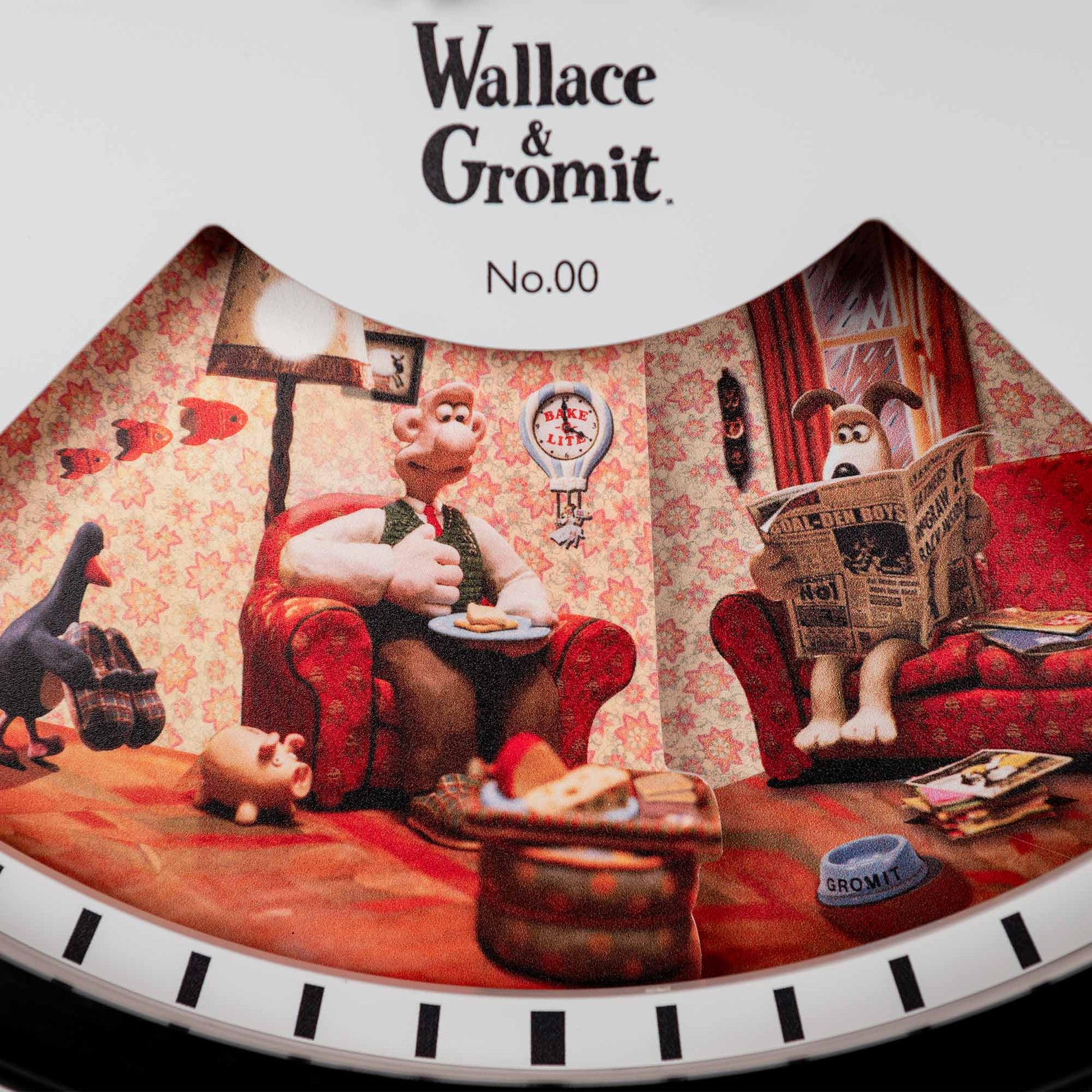 Wallace & Gromit Weather Art Clock - Bramwell Brown Art Clocks