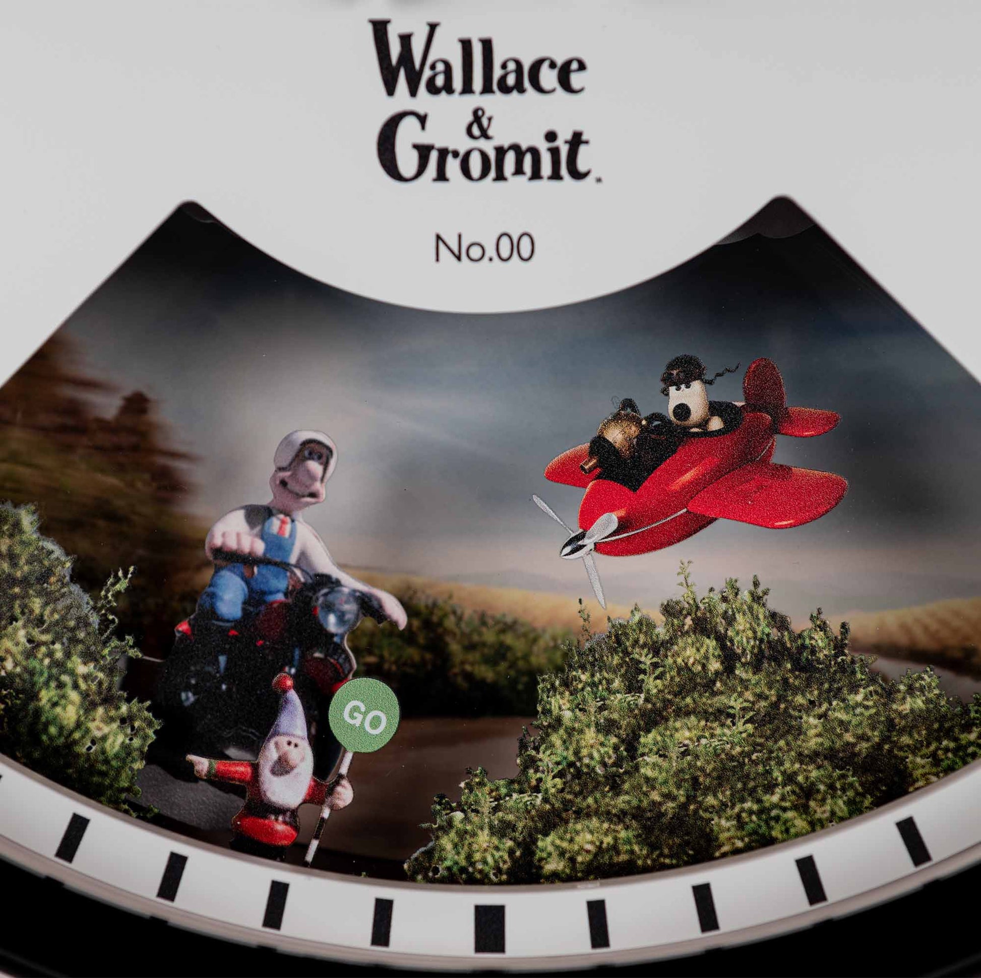 Wallace & Gromit Weather Art Clock - Bramwell Brown Art Clocks