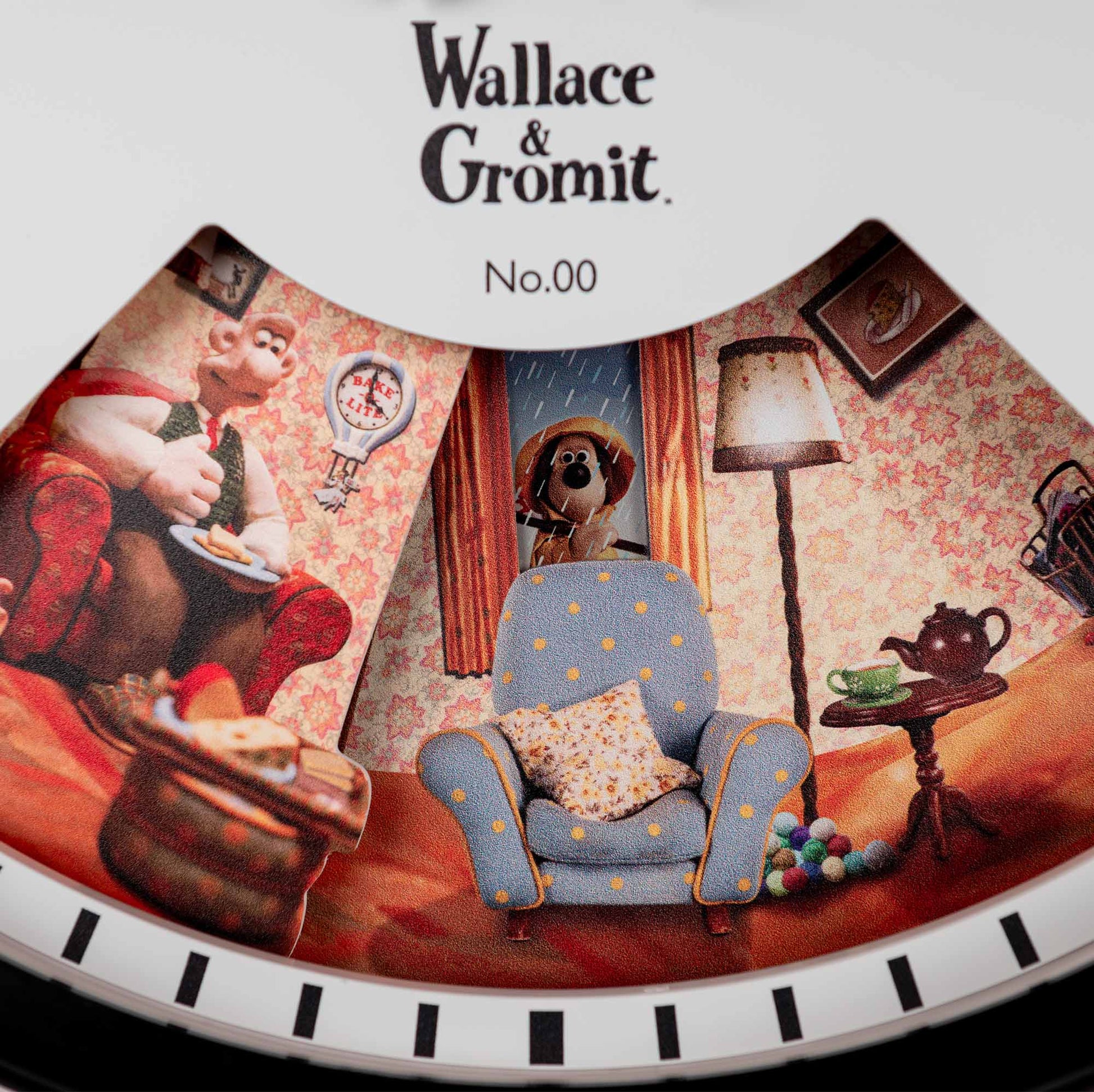 Wallace & Gromit Weather Art Clock - Bramwell Brown Art Clocks