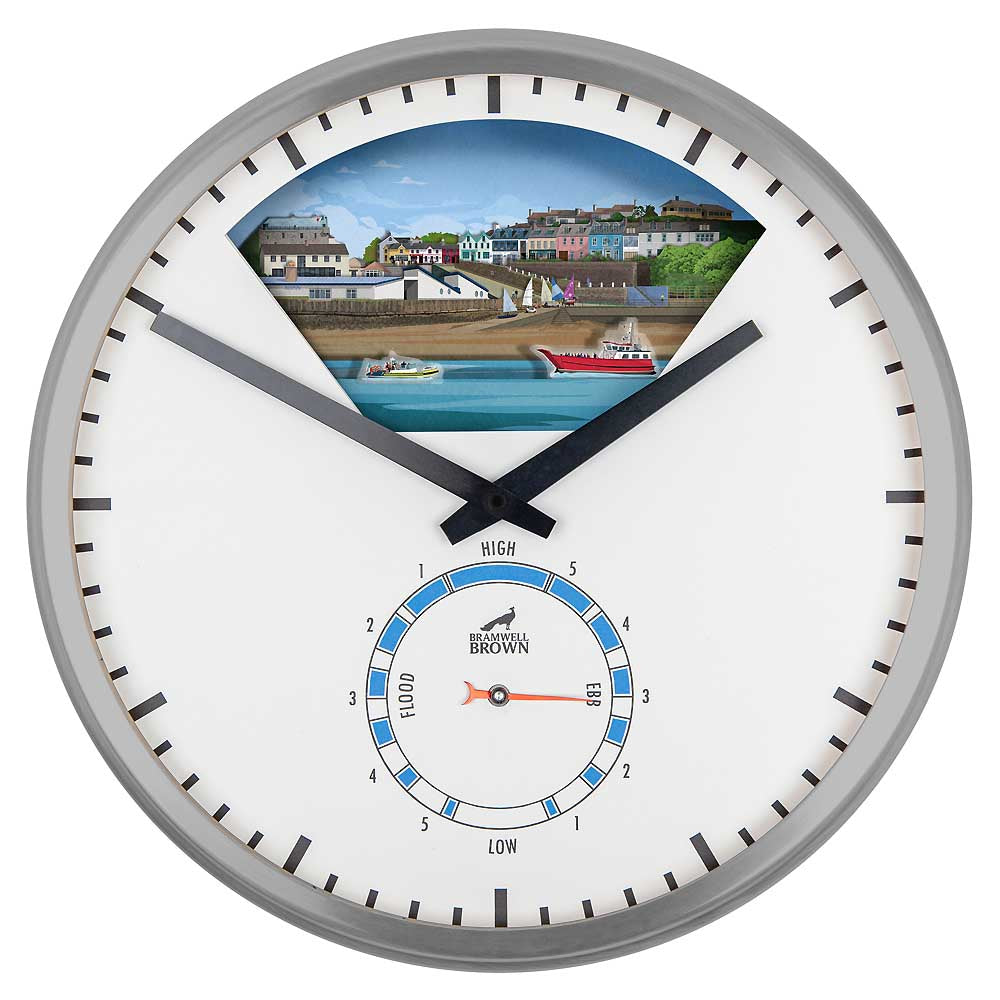 Baltimore, West Cork - Limited Edition Tide Clock - Bramwell Brown Art Clocks