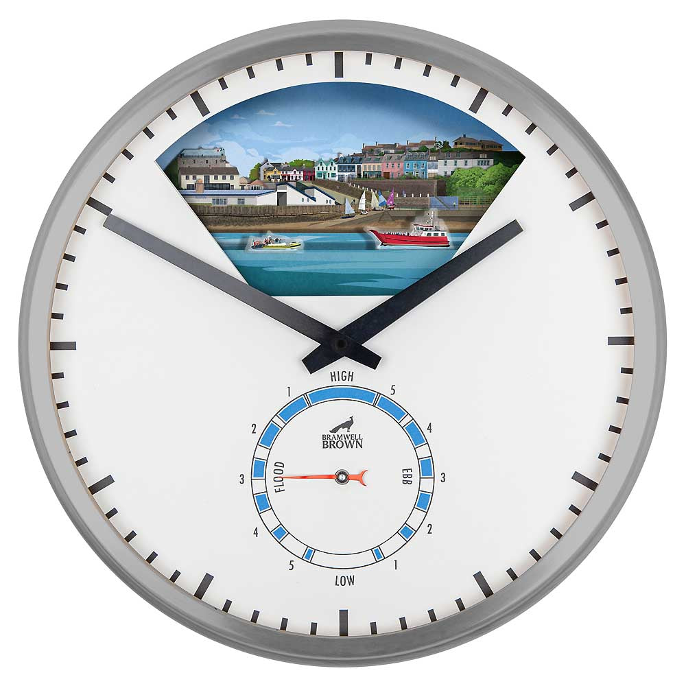 Baltimore, West Cork - Limited Edition Tide Clock - Bramwell Brown Art Clocks