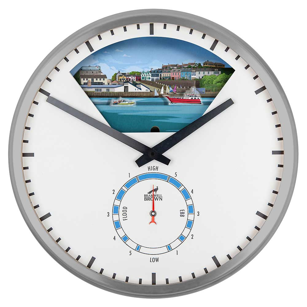 Baltimore, West Cork - Limited Edition Tide Clock - Bramwell Brown Art Clocks