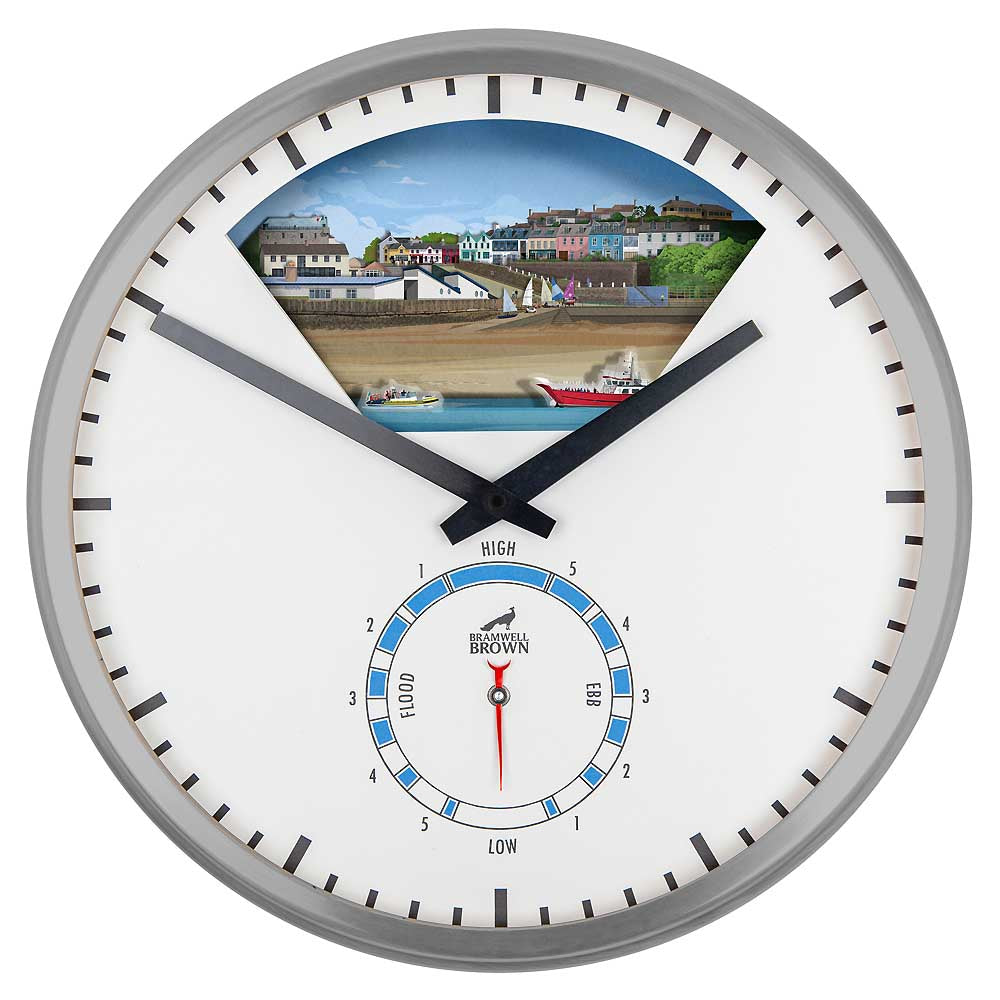 Baltimore, West Cork - Limited Edition Tide Clock - Bramwell Brown Art Clocks