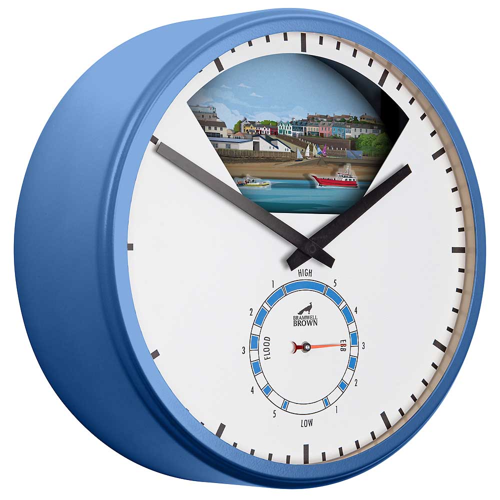 Baltimore, West Cork - Limited Edition Tide Clock - Bramwell Brown Art Clocks
