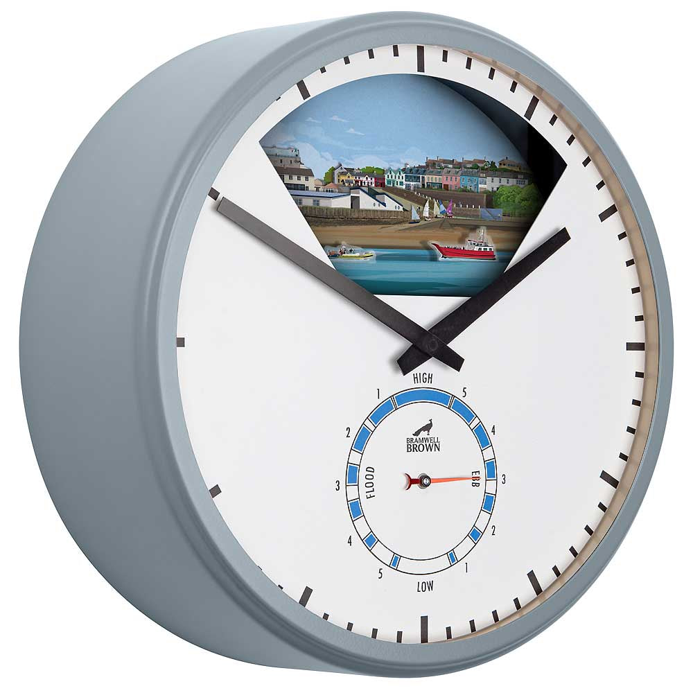 Baltimore, West Cork - Limited Edition Tide Clock - Bramwell Brown Art Clocks