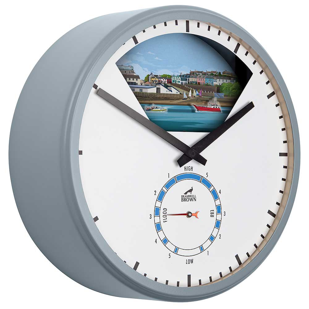 Baltimore, West Cork - Limited Edition Tide Clock - Bramwell Brown Art Clocks