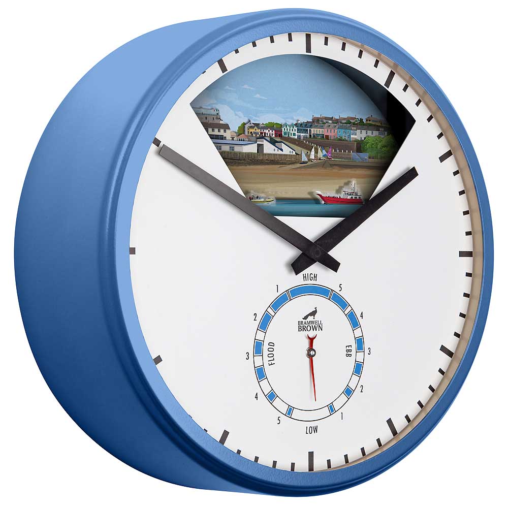 Baltimore, West Cork - Limited Edition Tide Clock - Bramwell Brown Art Clocks