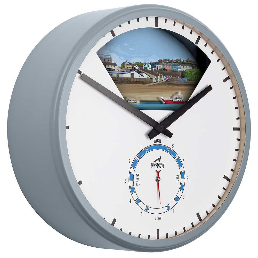 Baltimore, West Cork - Limited Edition Tide Clock - Bramwell Brown Art Clocks