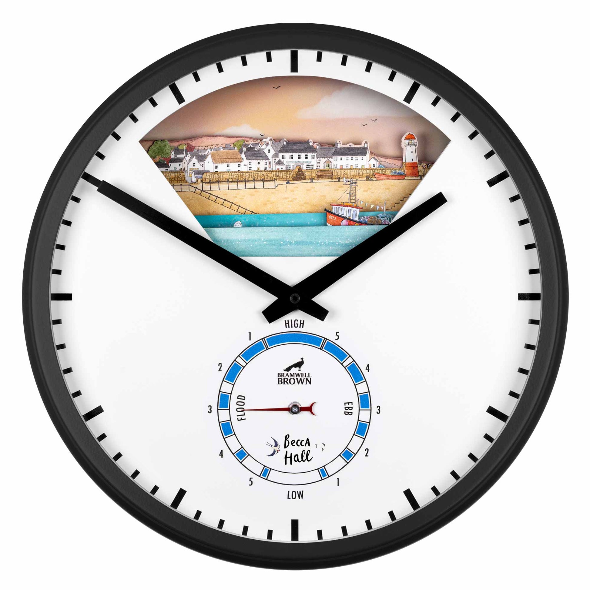 Harbour Days Tide Clock by Becca Hall