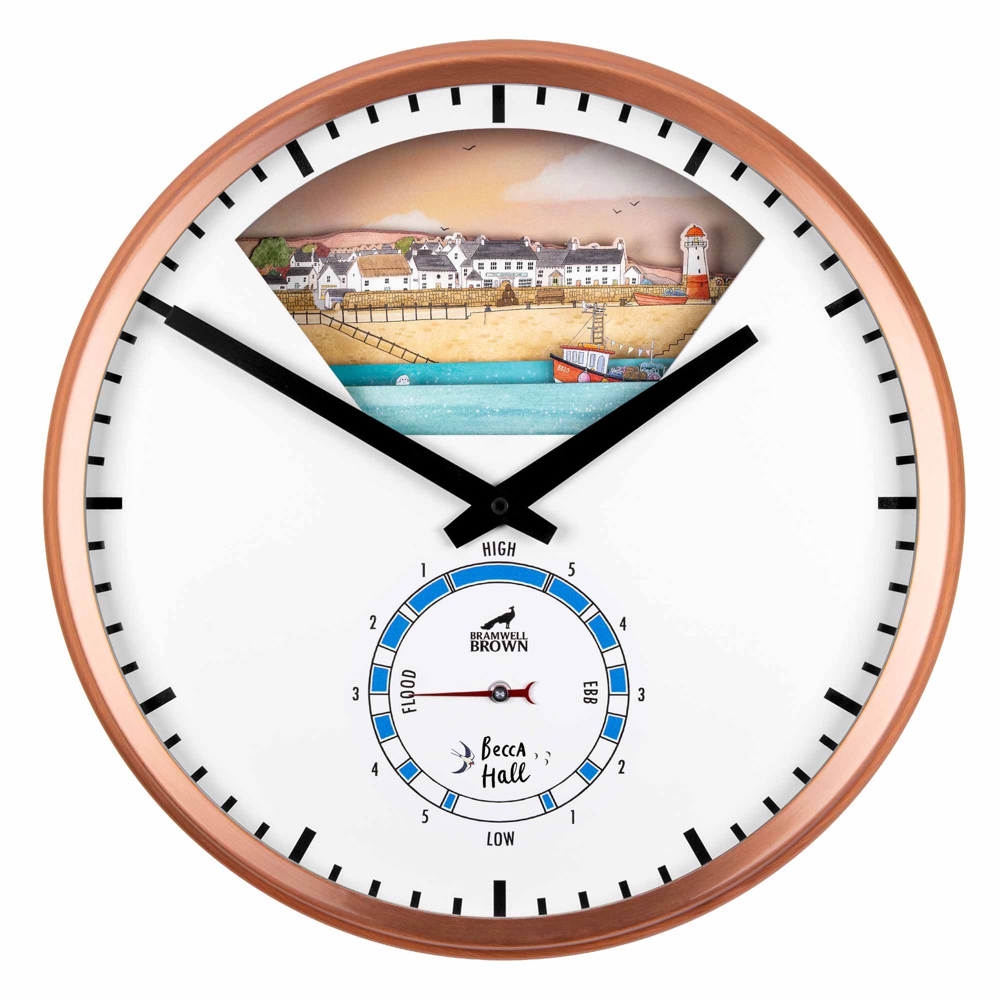 Harbour Days Tide Clock by Becca Hall