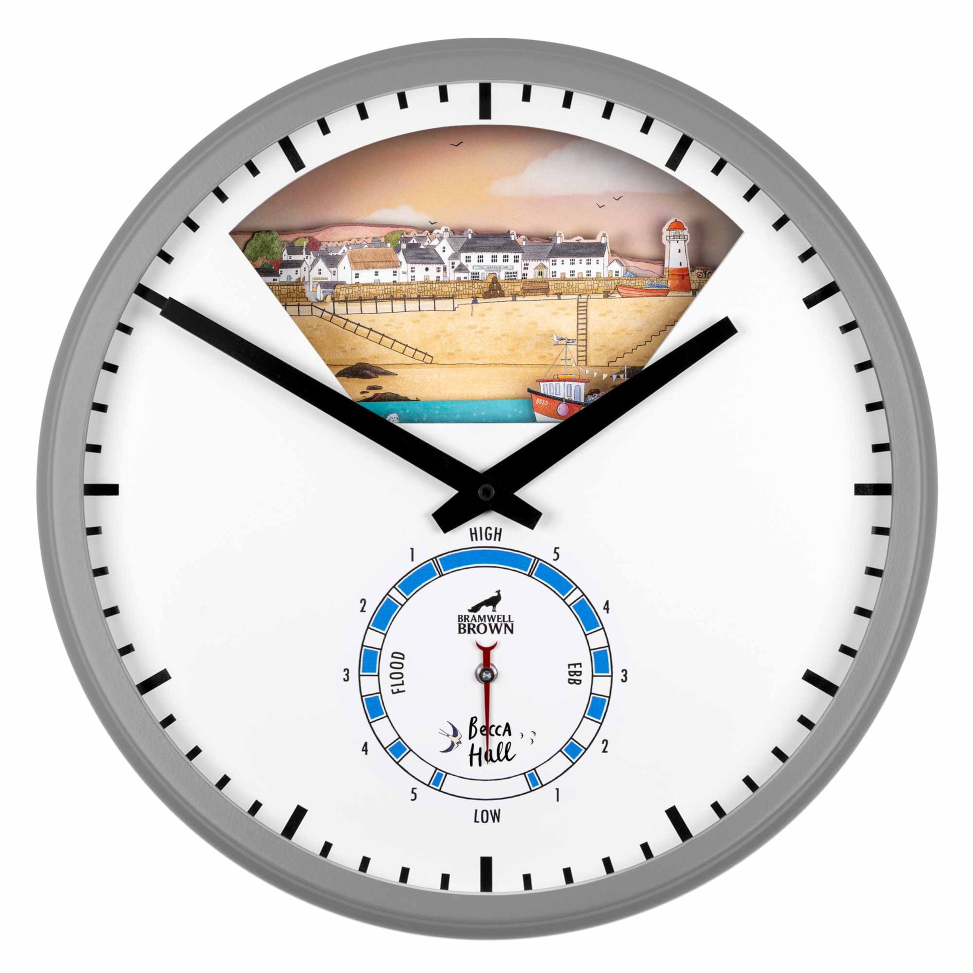 Harbour Days Tide Clock by Becca Hall