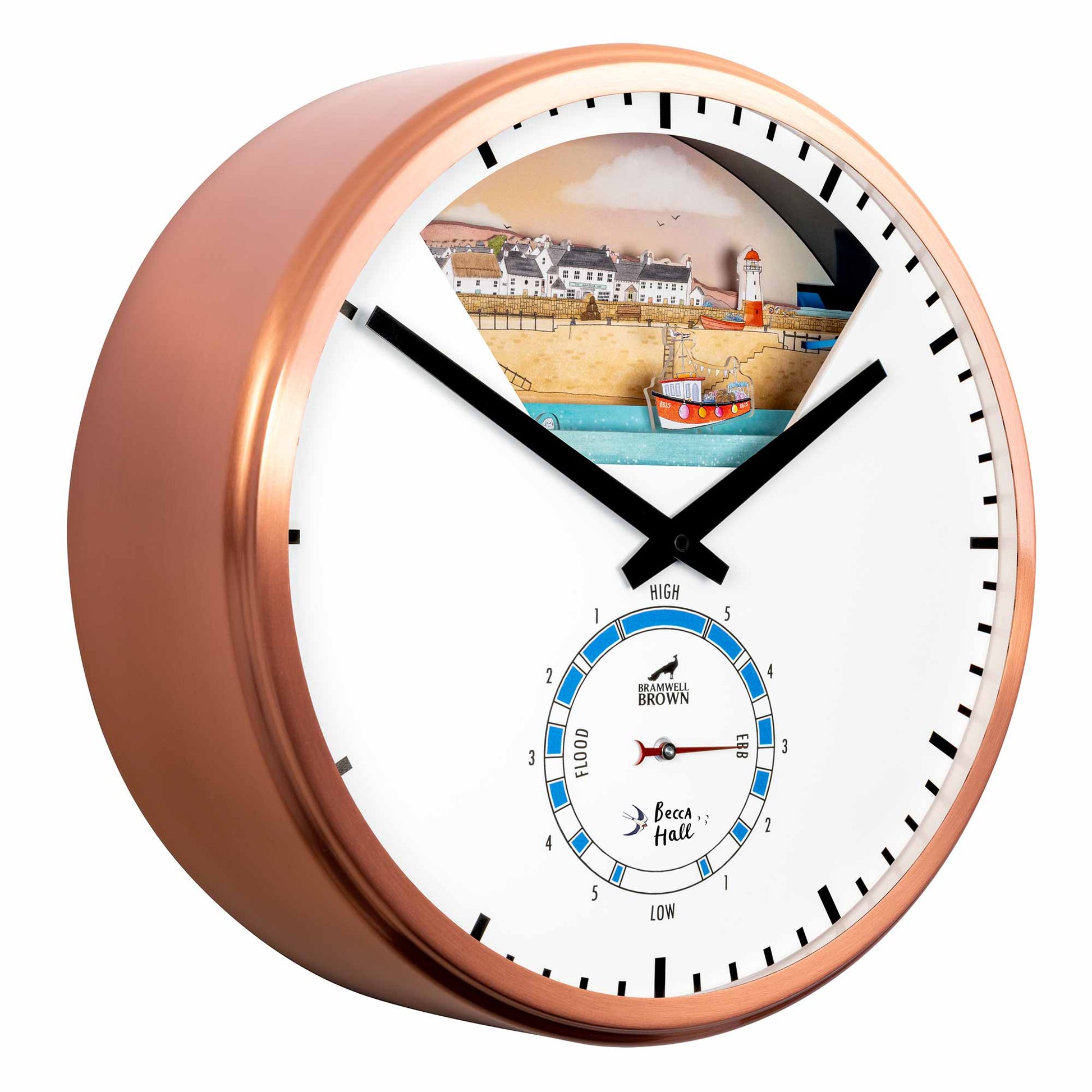 Harbour Days Tide Clock by Becca Hall