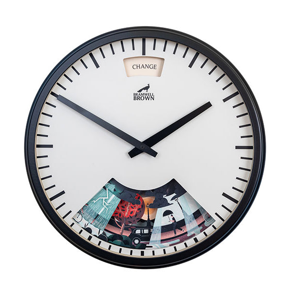London Weather Clock - Limited Edition - Bramwell Brown Art Clocks