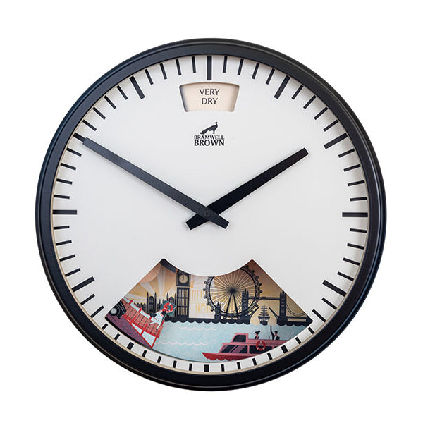 London Weather Clock - Limited Edition - Bramwell Brown Art Clocks