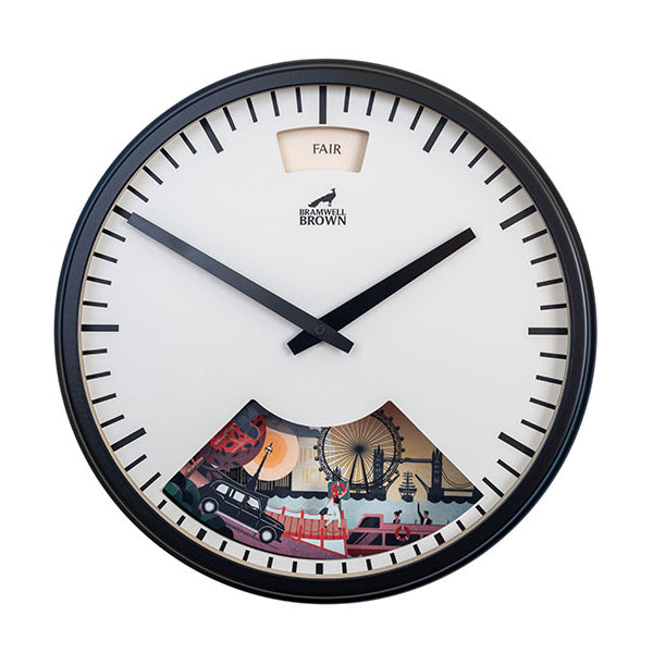London Weather Clock - Limited Edition - Bramwell Brown Art Clocks