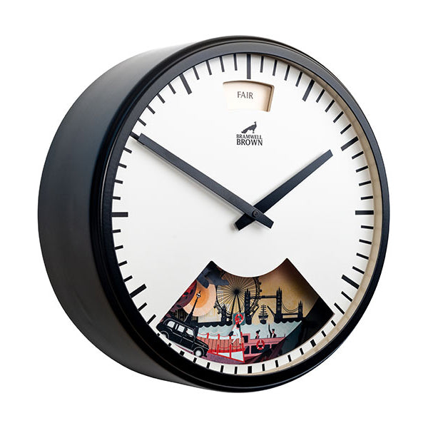 London Weather Clock - Limited Edition - Bramwell Brown Art Clocks