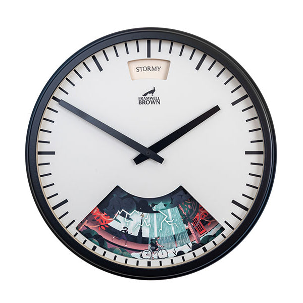 London Weather Clock - Limited Edition - Bramwell Brown Art Clocks