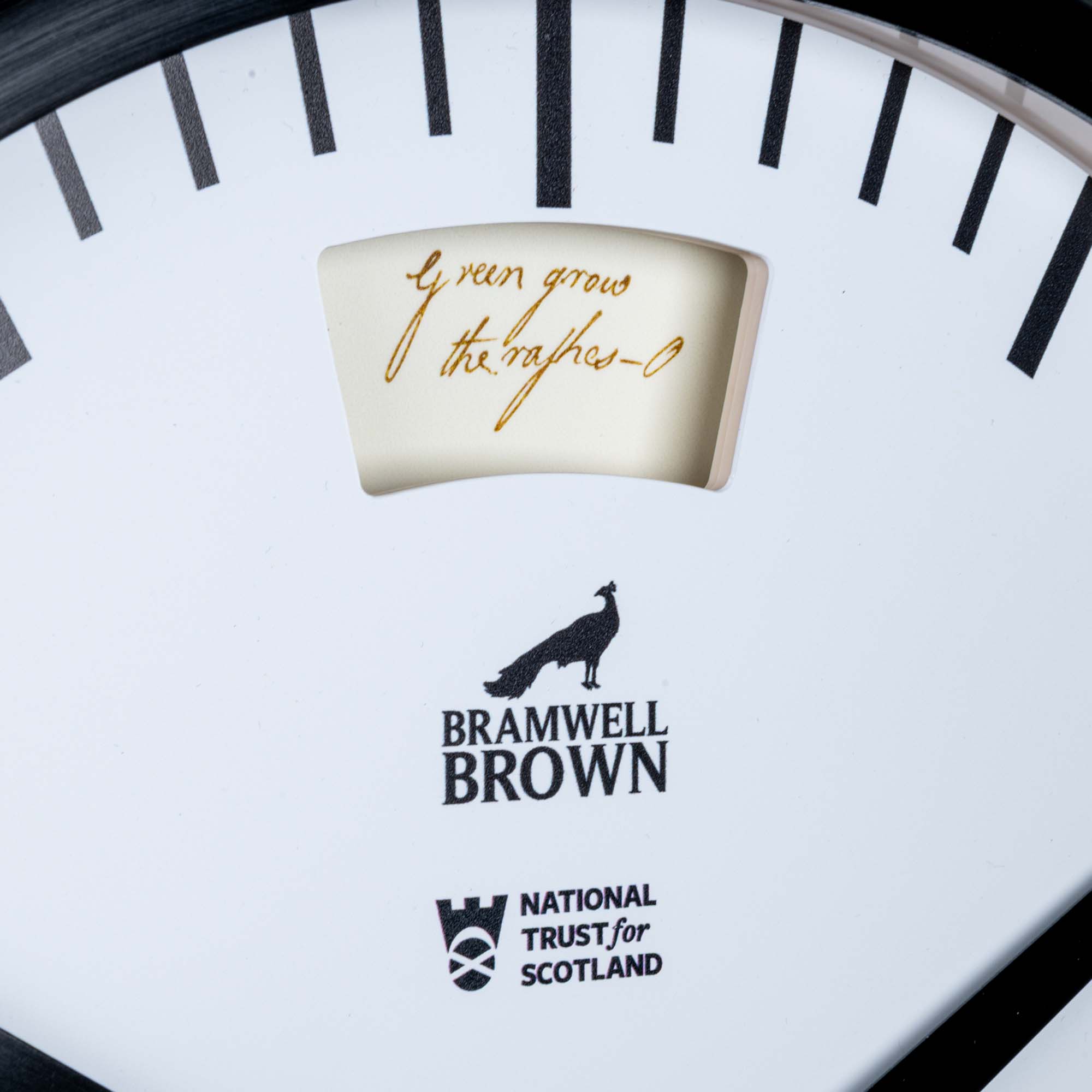 Caledonian Heritage Weather Art Clock - Robert Burns Edition