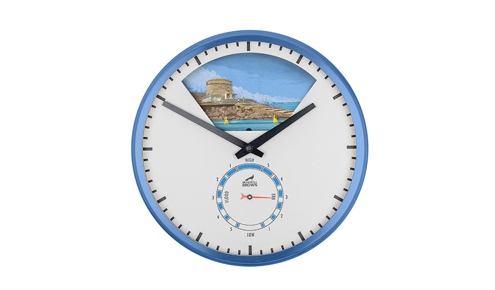 Seapoint Beach Limited Edition Tide Clock Bramwell Brown Clocks