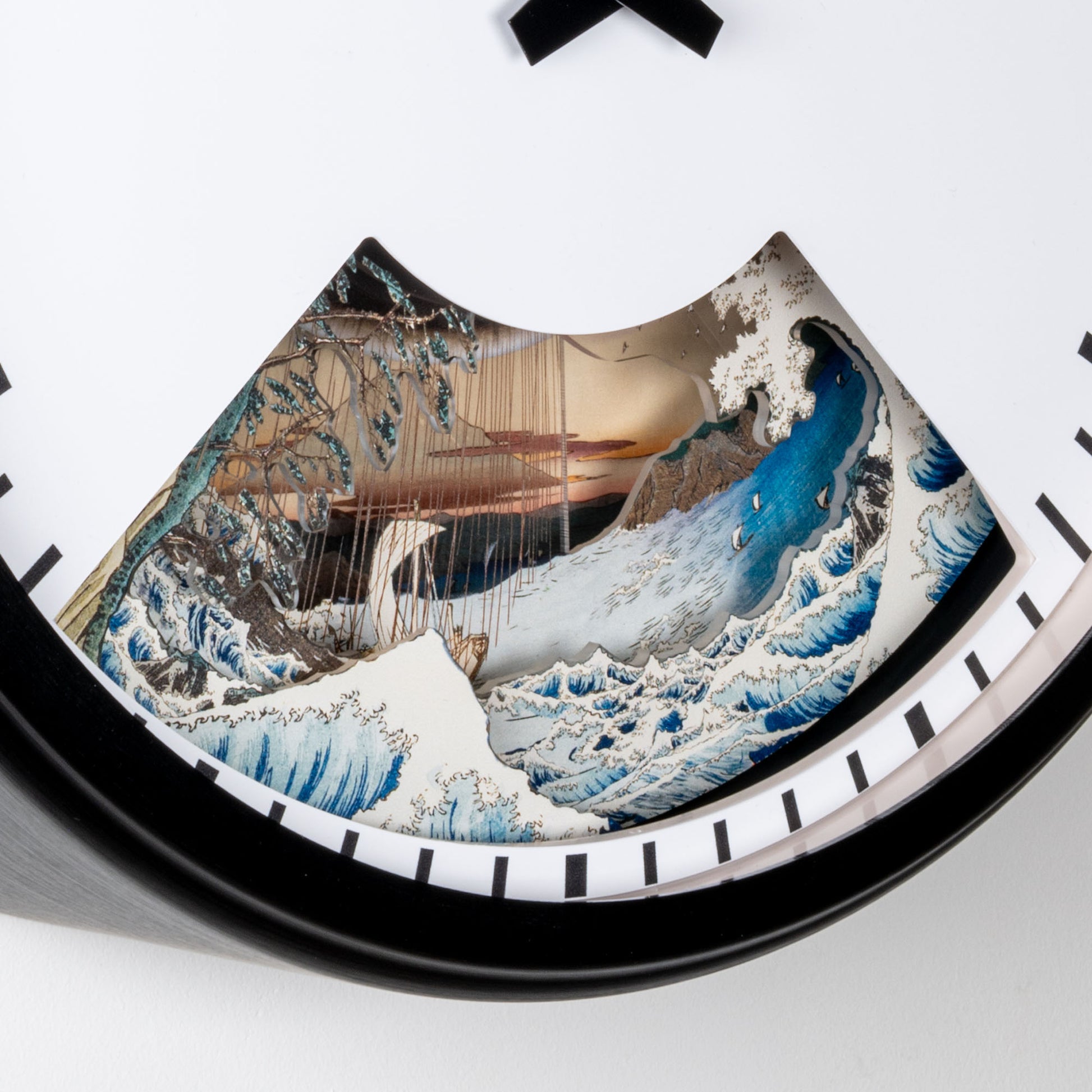 Hiroshige Weather Art Clock