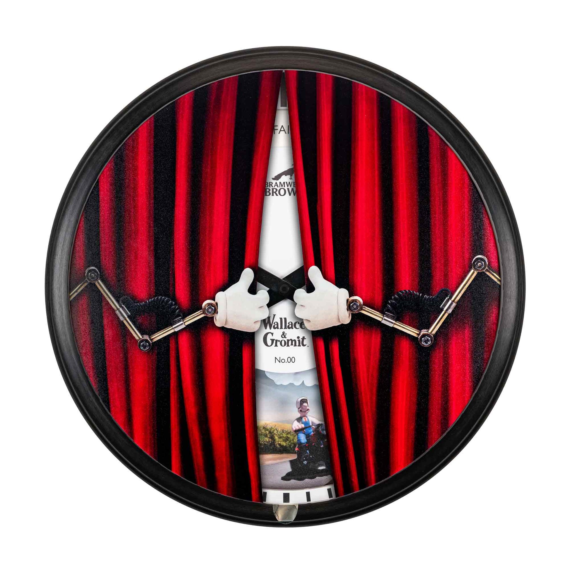 Wallace & Gromit Weather Art Clock - Bramwell Brown Art Clocks
