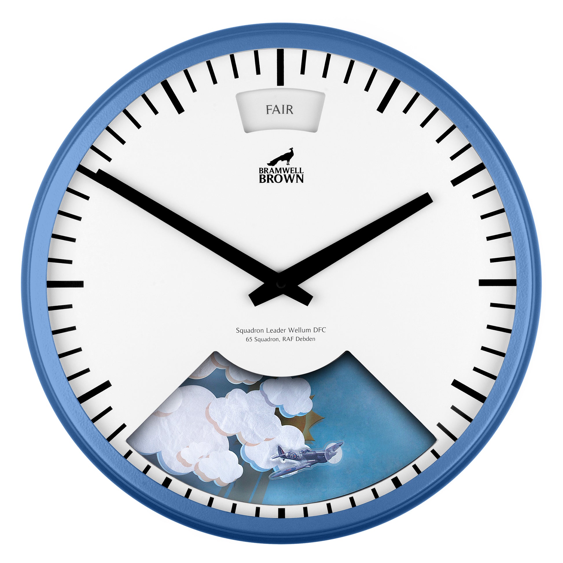 Bespoke Pilots Weather Clock - Bramwell Brown Art Clocks