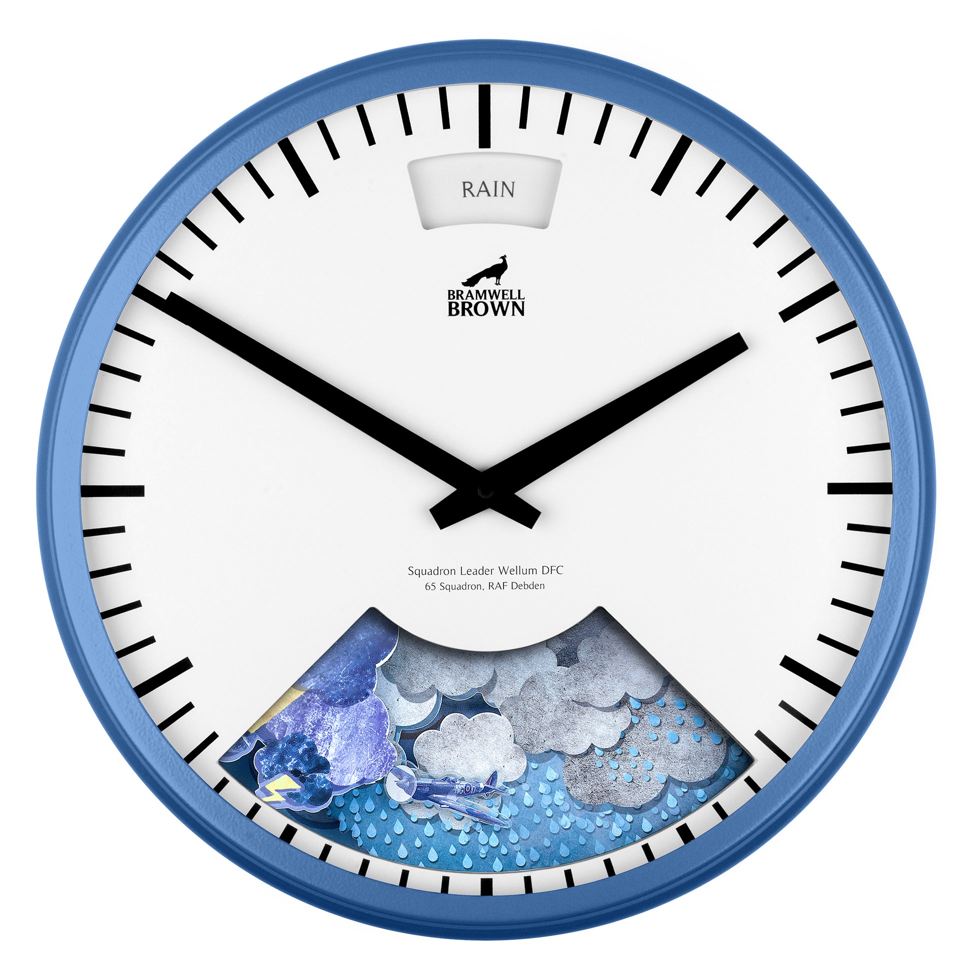 Bespoke Pilots Weather Clock - Bramwell Brown Art Clocks