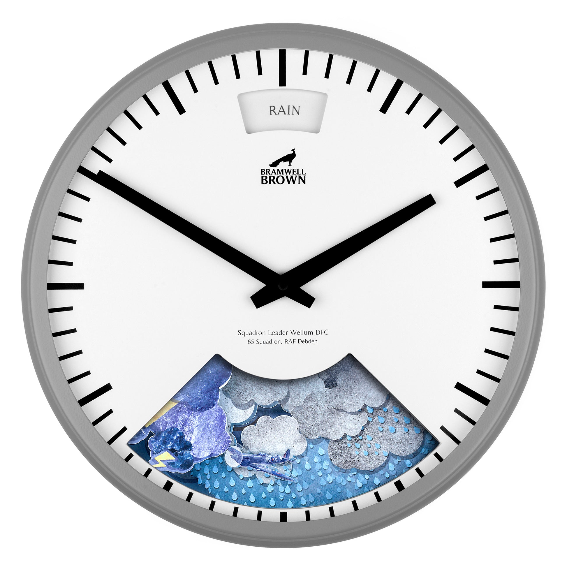 Bespoke Pilots Weather Clock - Bramwell Brown Art Clocks