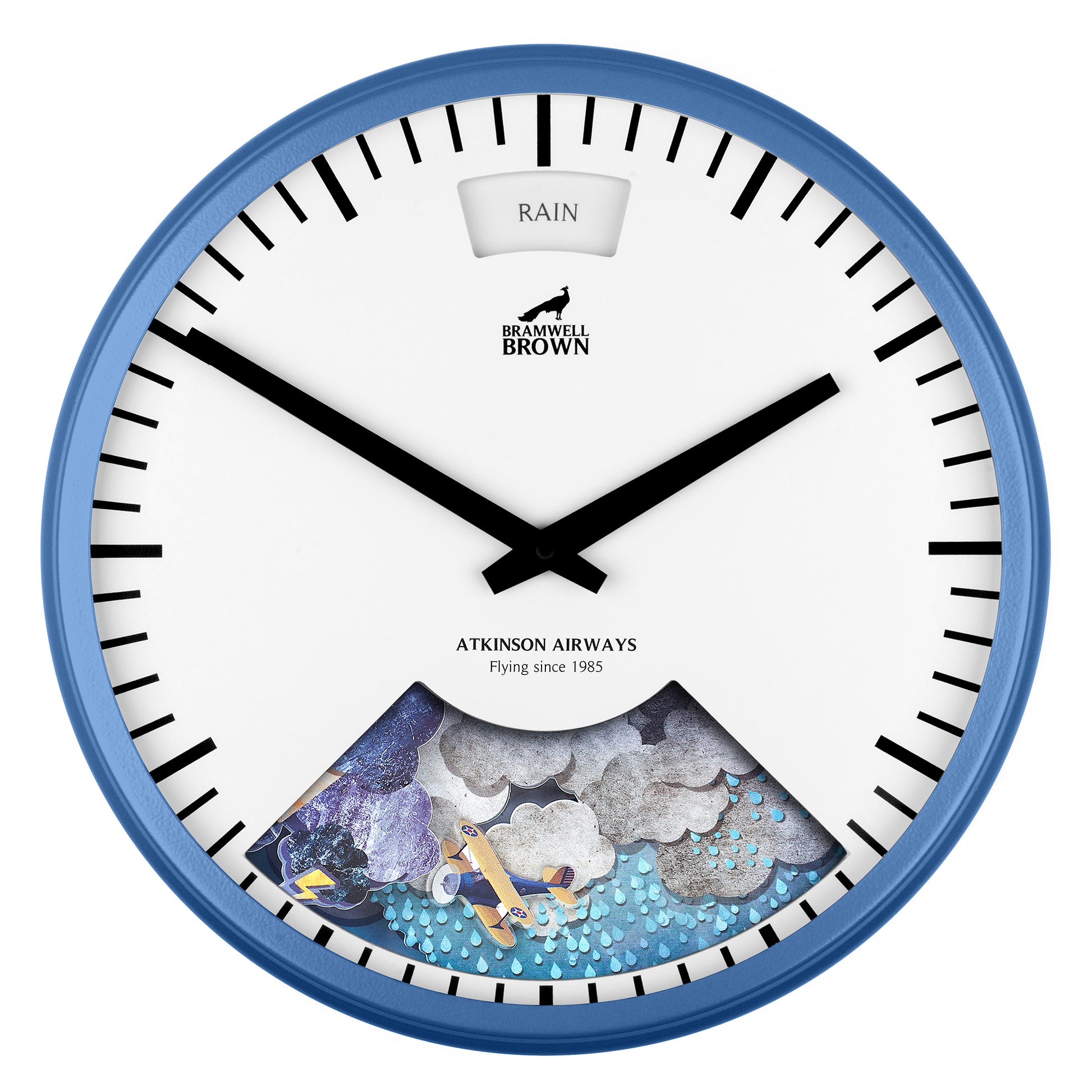 Bespoke Pilots Weather Clock - Bramwell Brown Art Clocks