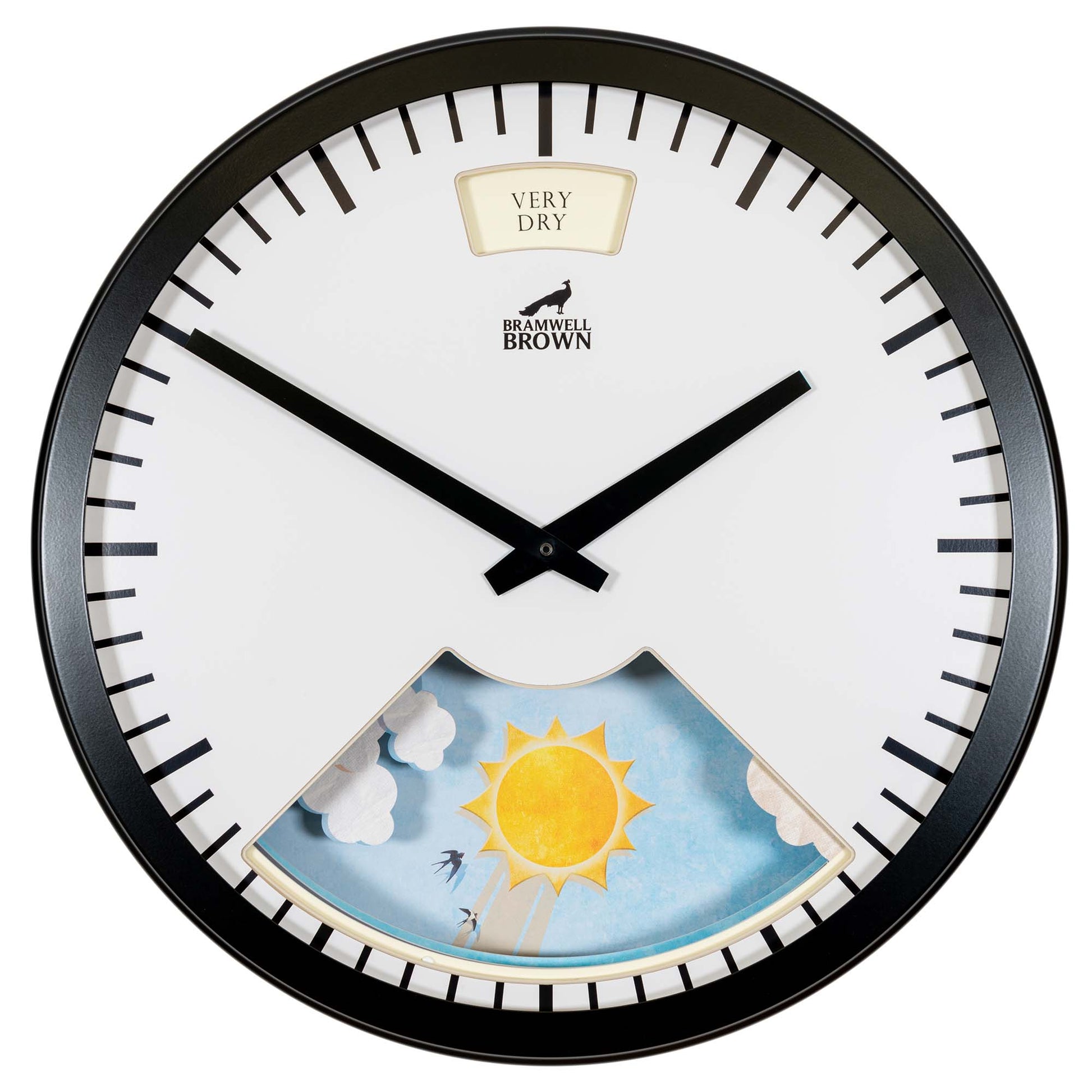 Giant Weather Clock - Bramwell Brown Art Clocks