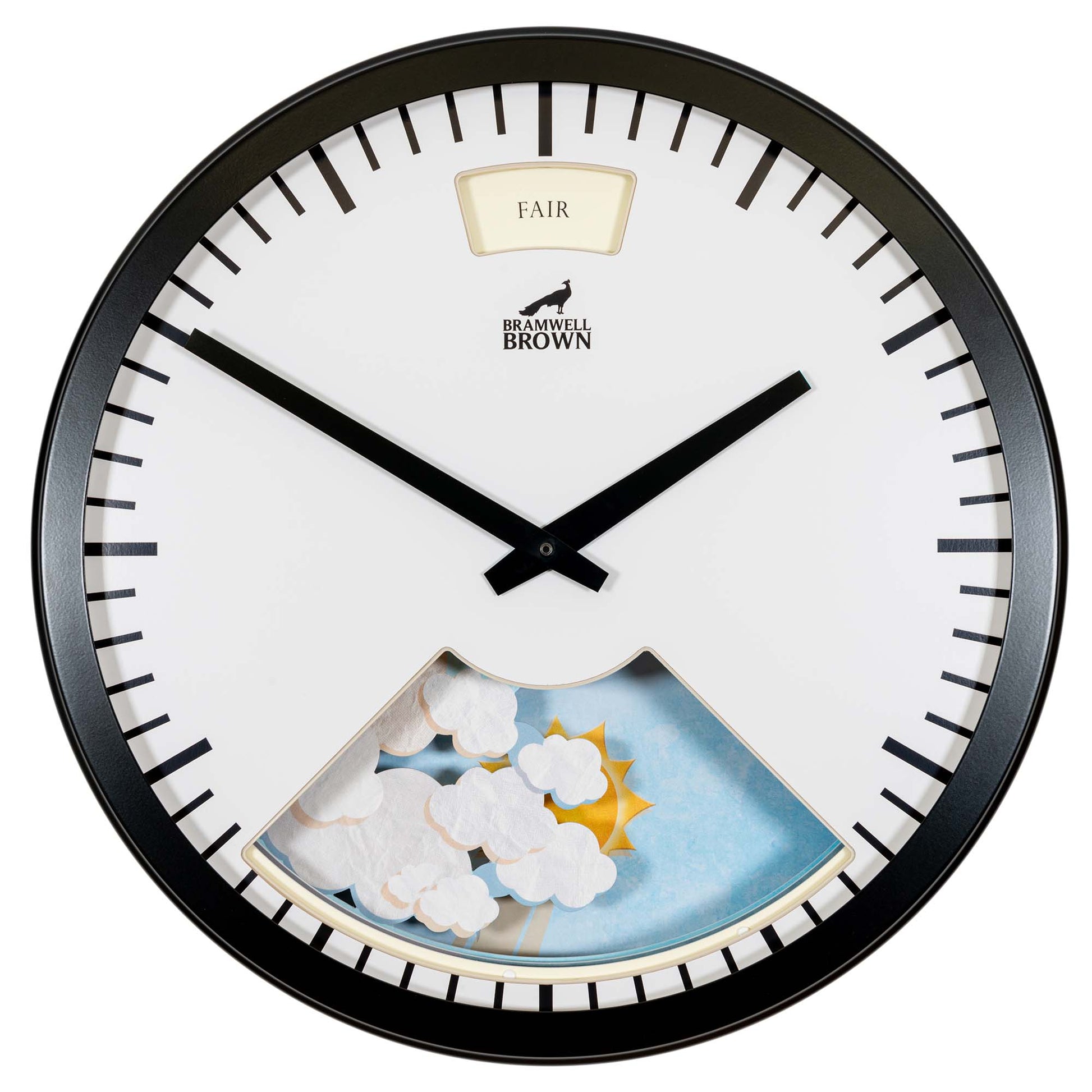 Giant Weather Clock - Bramwell Brown Art Clocks