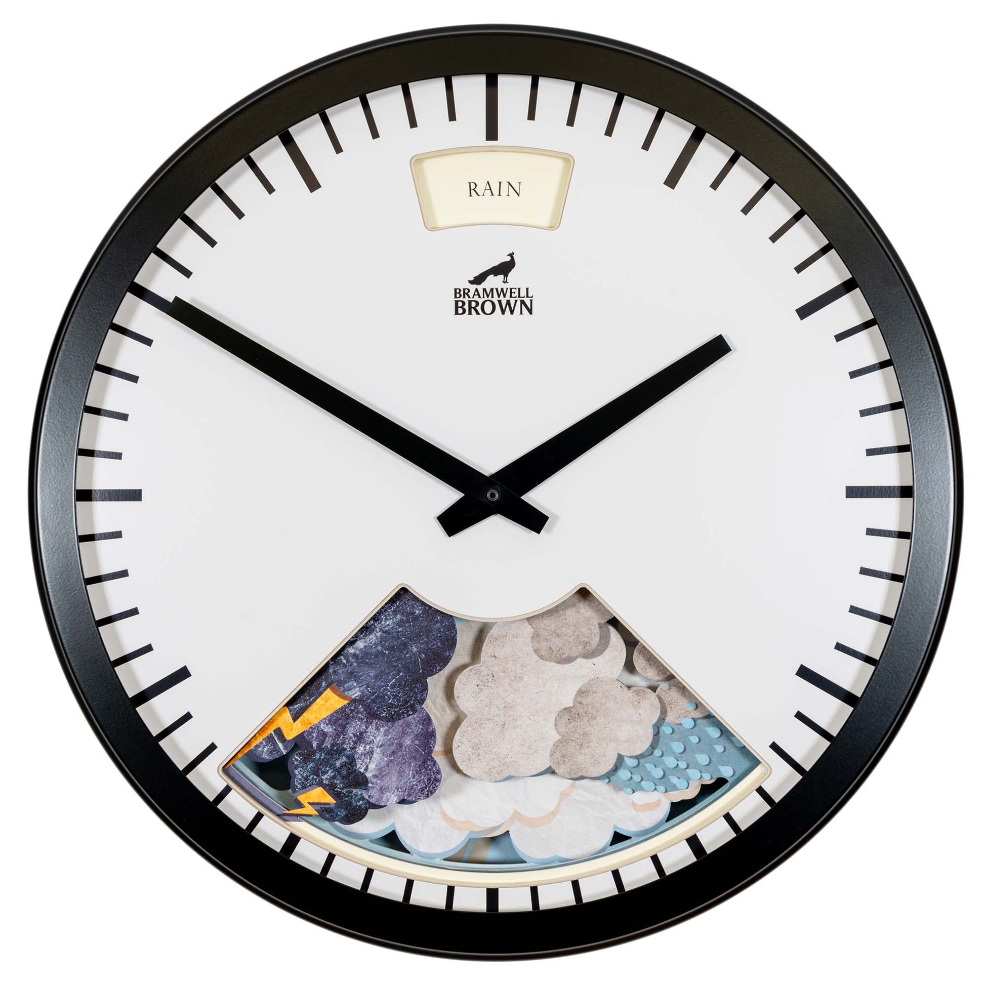 Giant Weather Clock - Bramwell Brown Art Clocks