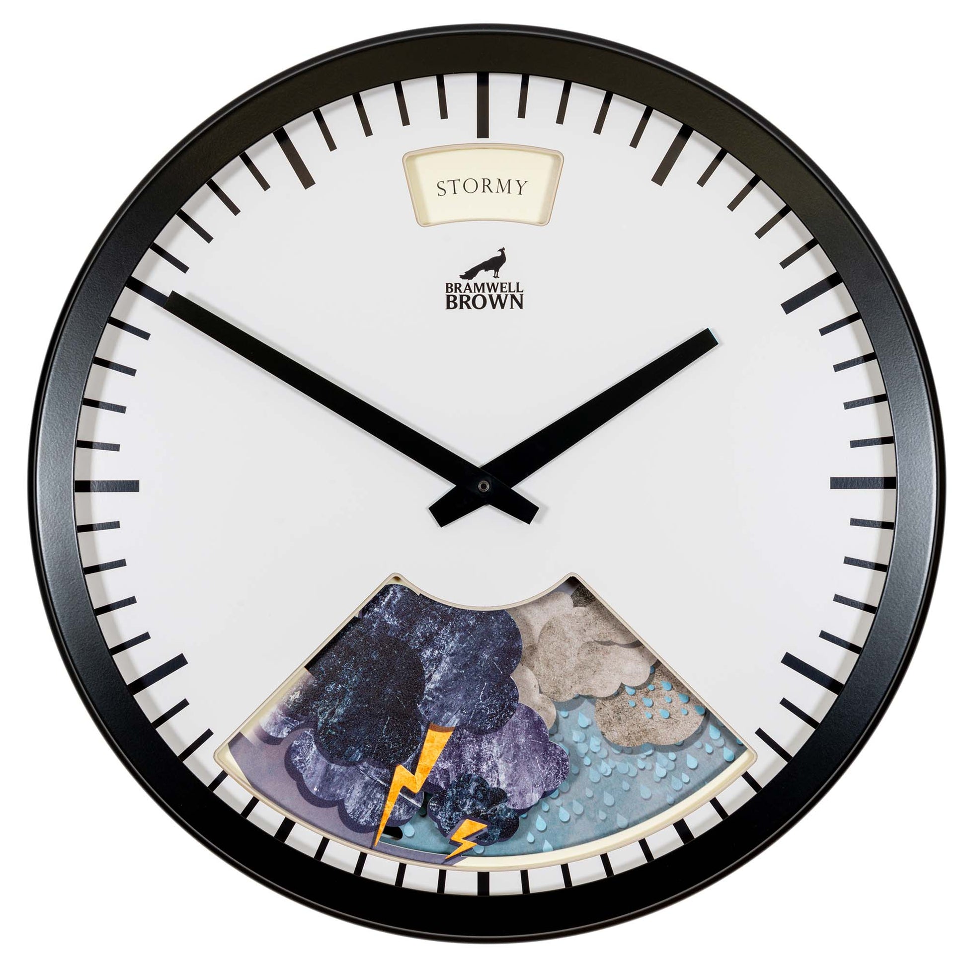 Giant Weather Clock - Bramwell Brown Art Clocks