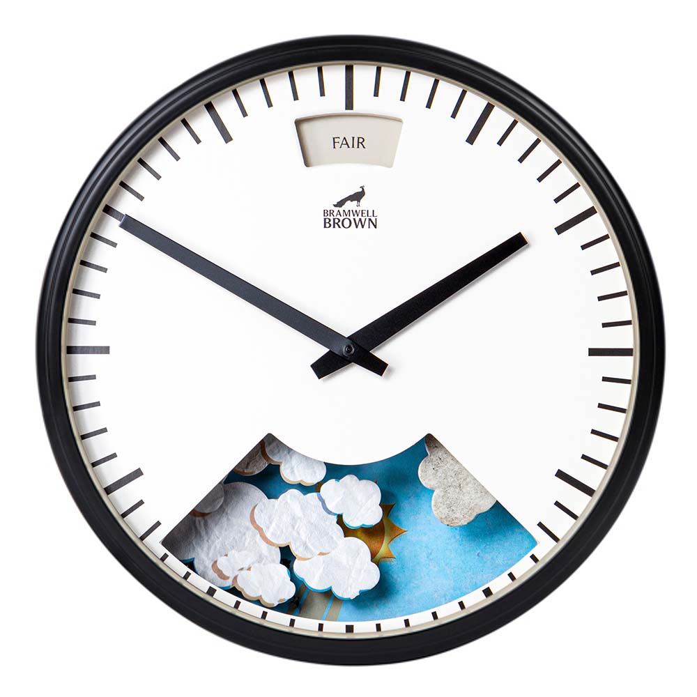 Weather Clock - Bramwell Brown Art Clocks