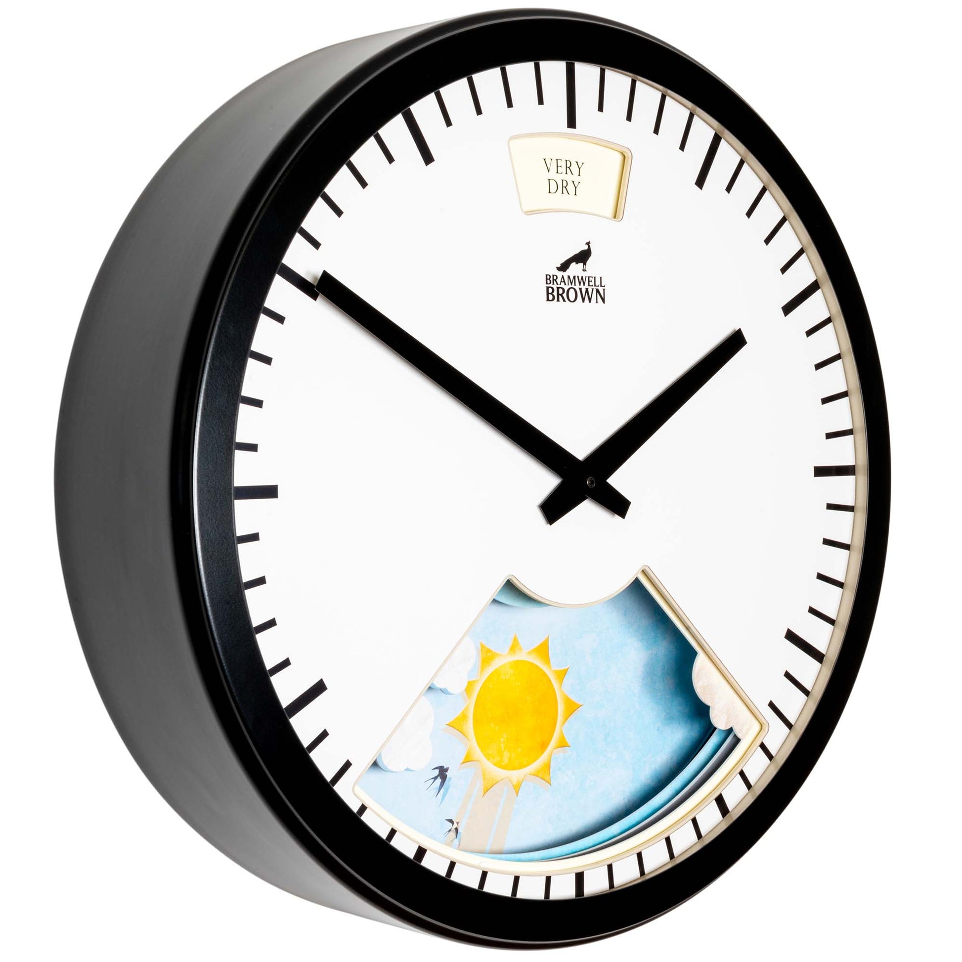 Giant Weather Clock - Bramwell Brown Art Clocks